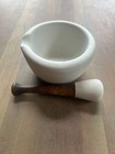 Antique Standard Trenton Mortar   Pestle Apothecary - Acid Resisting  1 Usa