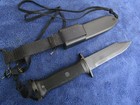 Original Vintage Usn Mk3 Mod 0 Survival Dagger Navy Seal Knife And Sheath Mint