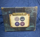 Disney Cruise Line Dcl Treasure Haunted Mansion  Skipper  Periscope Coaster Set