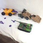 Vintage Gi Joe Vehicle Lot Of 3 Arah Cobra Parasite Mean Dog Lynx Tanks