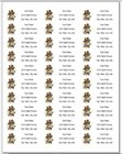 150 Steampunk Greyhound Dog Return Address Labels Personalized Printed