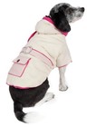 Pet Life Dual-toned Jewel Pet Dog Or Cat Apparel Coat Jacket With Hood   Sleeves