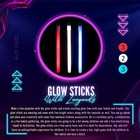 34pcs Glow Sticks Bracelets Necklaces Party Favors Neon Light Up Set Kids Adults