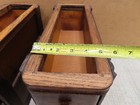 Vtg Antique Singer Treadle Sewing Machine Cabinet Drawers W Frames