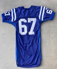 Vintage Indianapolis Colts Jersey Jason Matthews Game Worn 1997 Byu Texas A m