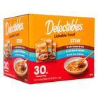 Hartz Delectables Stew Lickable Wet Cat Treats Variety Pack  30 Count