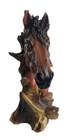 Collectible Horse Head Bust Statue Figurine Sculpture Hand Crafted painted