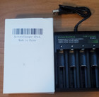 4 Slot Charger For Flat Top Rechargeable Battery Lithium Charger 3 7v
