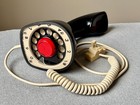 Vintage Ericofon Cobra Rotary Dial Telephone Black North Electric Co  Ohio