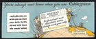 Western Union Cablegrams C1936 Adv  Folded Flyer W  Prices Globe International