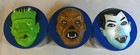 Vtg 1992 Pizza Hut Universal Monsters Promo Cups  frankenstein wolfman  Dracula 
