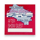 1991 Gloria Estefan Into The Light Tour Unused Satin Backstage Passes Lot Of 7