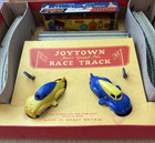 Zm320   Vintage Mettoy Joytown Junior Grand Prix Race Track And Cars - Boxed