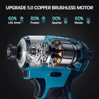 New Makita Brushless 18v Dtd173 Cordless 1 4  Impact  Driver  Drill 18 Volt Lxt