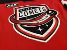 Utica Comets Game Worn Used Ccm Ahl Authentic Mic Jersey Devils Stevens 56