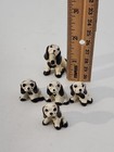 Vintage Hagen Renaker Miniature Cocker Spaniel Dog W  4 Puppies Figurines