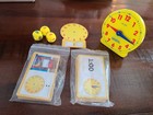 Clock learn To Tell Time Educational Activity   Game Set  41 Pieces 