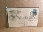 German Empire Postcard Wilhelm Ii Heil Kaiser Dir Lithography Embossed Gilt
