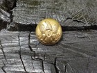 Old Rare Vintage Antique Civil War Relic Eagle Infantry Coat Button Loaded Gold