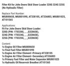 Filter Kit For John Deere Skid Steer Loader 320g 324g 325g  no Hydraulic Filter 