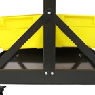 90 Parts Box Shelf Storage Organizer With Locking Wheels For Shops  Garages And 