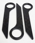 3 Pack Hand Held Protection Edc Self Defense Tool-straight Strike-free Shipping 