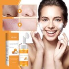 2 Pcs Glow Wash Turmeric Face Wash With Brush deep Cleansing Scrub Exfoliating T