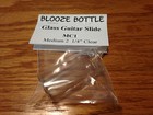 Blooze Bottle Glass Guitar Slide - Med 2 1 4  Clear - Mc1 - New - Great Tone