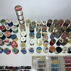 Sewing Thread Lot Of 60  Spools  Most Are Vintage - Some Wooden