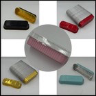 Mini Loaf Pans  w  Lids  10 Pack - Pink