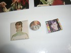 David Bowie Lot Of 5 Buttons  unpublished Photos 1980 s Ziggy Stardust Vintage