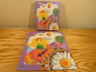 Lot Vintage 1996 Playskool Talking Barney 18  Interactive   Halloween Book Plush