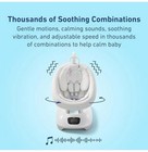 Graco - Smartsense Swing With Cry Detection Technology Soft Cotton Seat Adjust