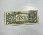 2013 1 Dollar Federal Reserve Note Fancy Serial Number Bill 4 Digit Low Sn