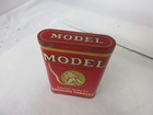 Vintage Advertising Empty  Model  Vertical Pocket Tobacco Tin  D-583
