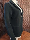 Banana Republic Sz Xl Jacket Women s Black Sweater Wool Knit Blazer