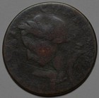 1787 Connecticut Colonial Copper Coin  Horned Bust  Miller 4-l