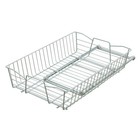Kitchen Cabinet Chemical Organizer Pull-out Rolling Wire-bin Rack Basket Holder