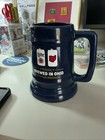 Miller Lite Beer stein Mug - 6  Tall Proudly Brewed In Ohio Trenton Brewery 