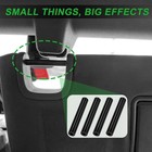 Sun Visor Repair Kit For 2007-2017 Jeep Wrangler Jk Jku Left Right 4pcs Black
