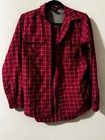 Eddie Bauer Travex Pink Plaid Hiking Shirt Mesh Vent Zipper Pocket Women   s S