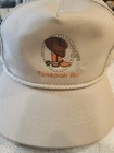 Vintage Tonopah Nevada Snapback Hat Cowboy Boot Rope Yupoong Cap Tan