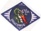 Babylon 5 Embroidered Draconus Squadron Iron-on Patch