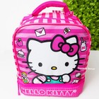 Sanrio Hello Kitty Insulated Lunch Box  Dual-chamber Food Trending Lunch Bag