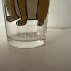 Vtg Rare The Rescuers  rufus  Disney Glass 1977 Pepsi Drinking Glass Htf