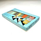 Vintage  1950s Terry Jackette Coasters Set 8 In Box Made In Japan