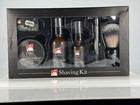 Shaving Kit Set Sandalwood Shave Cream Soap Razor Gift Set Men Holiday Christmas