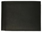Bifold Wallet Men s Genuine Leather Black Credit id Card Holder Slim Purse