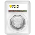 2019 Modified Proof  5 Silver Canadian Maple Leaf Pcgs Pr70 Fs Dual Flag Label