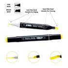 24 Colors Double Headed Oily Art Marker Pen Set For Draw Sketching